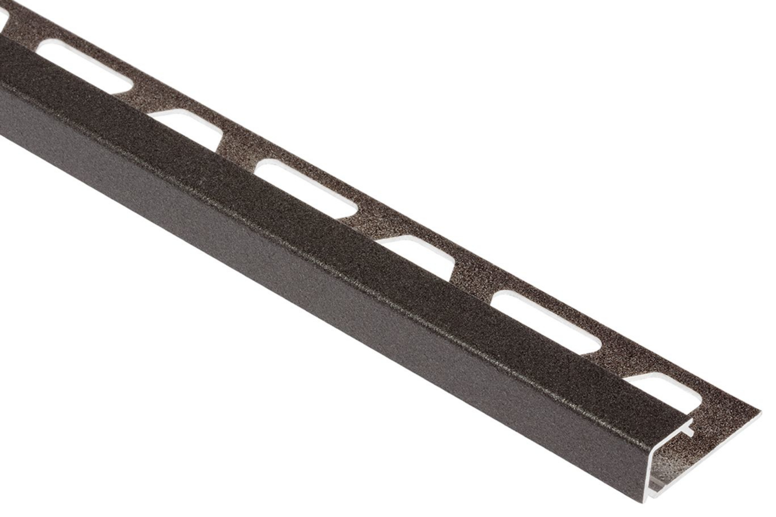 Schluter Quadec Profilé Carré 3/16" Alum Anthracite Foncé Q45TSDA