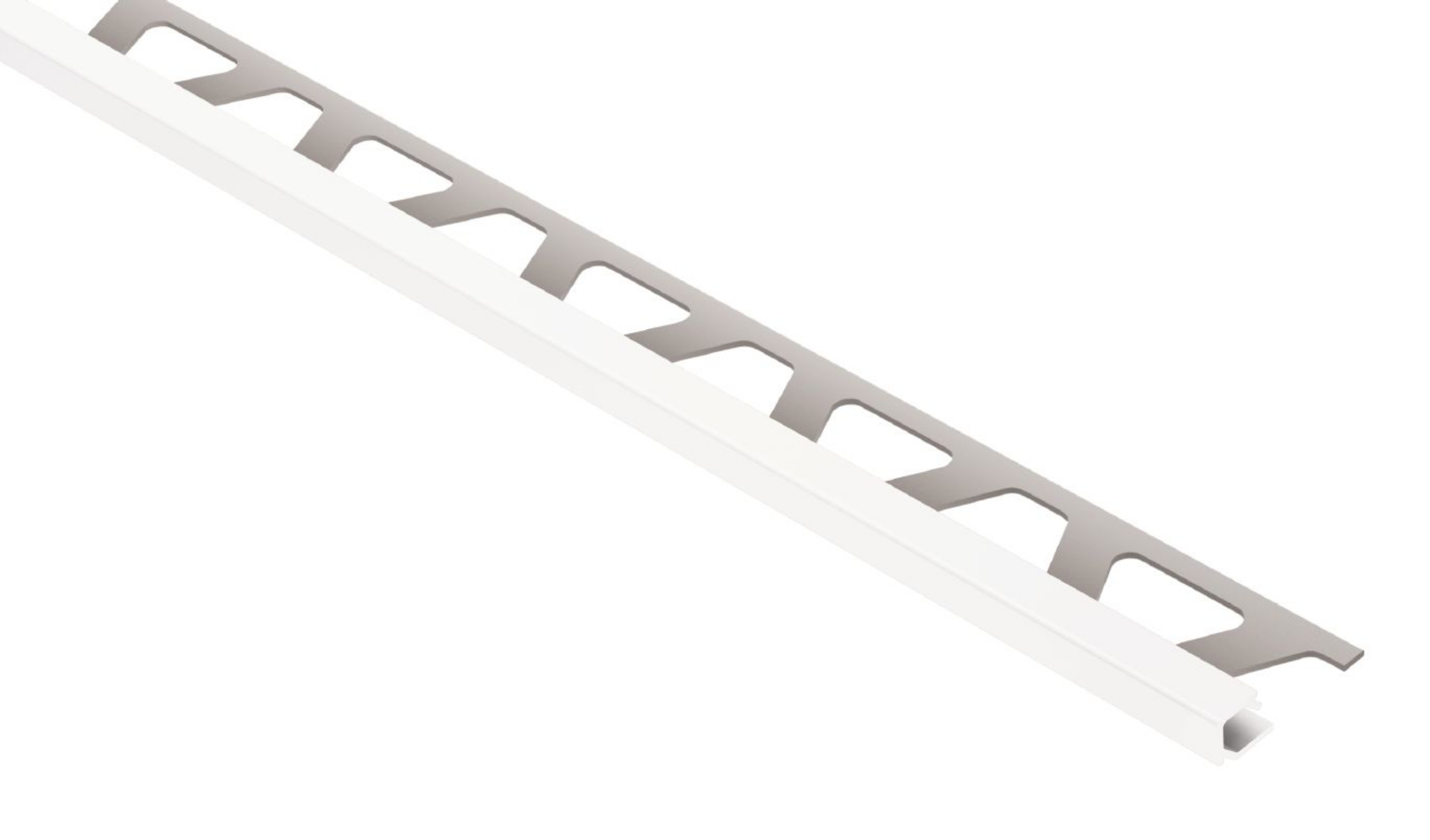 Schluter Quadec Profilé Carré  5/16" Alum Blanc Éclatant Q80BW