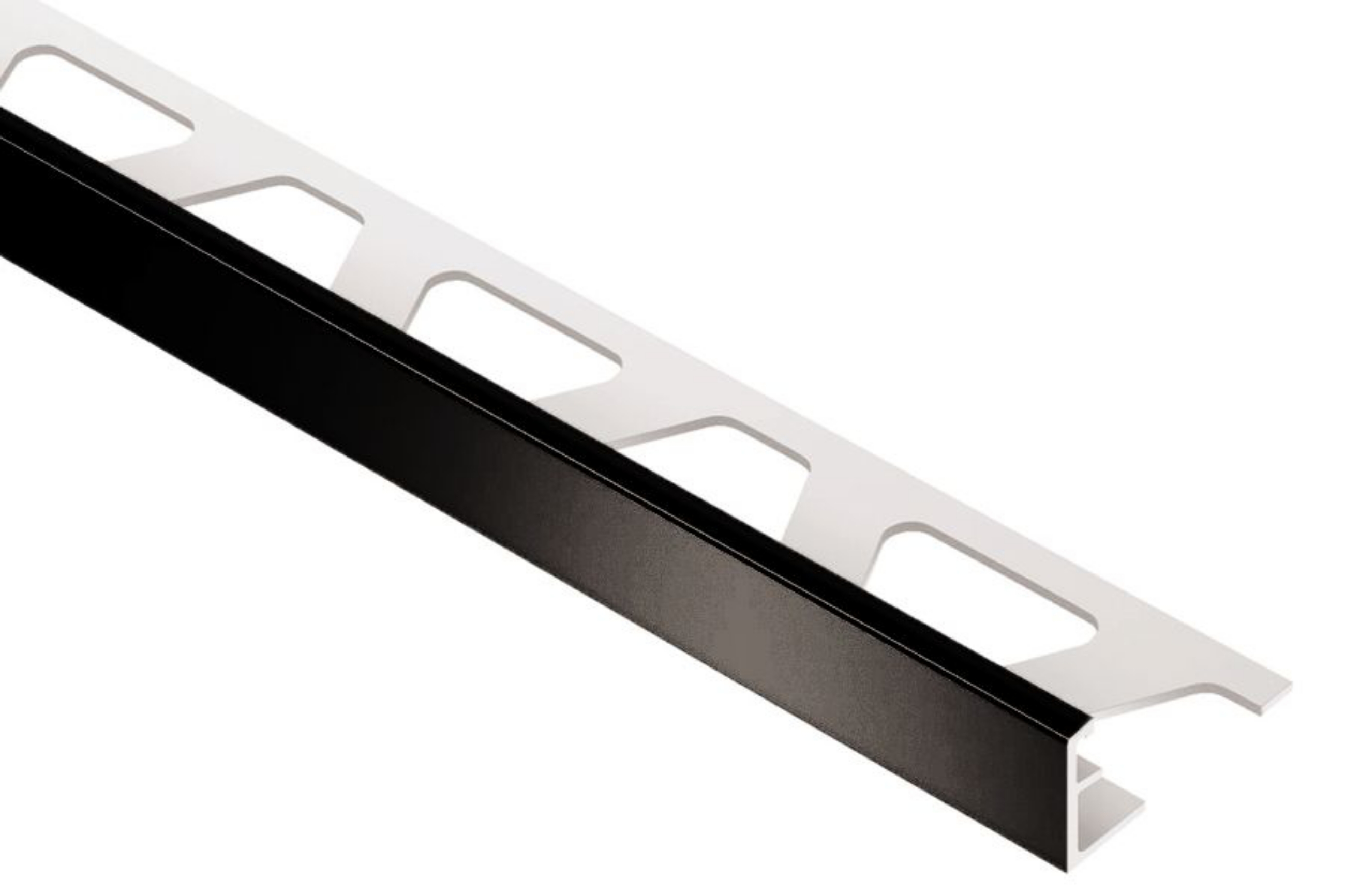 Schluter Jolly-P Profilé 7/16" Pvc Noir GS110