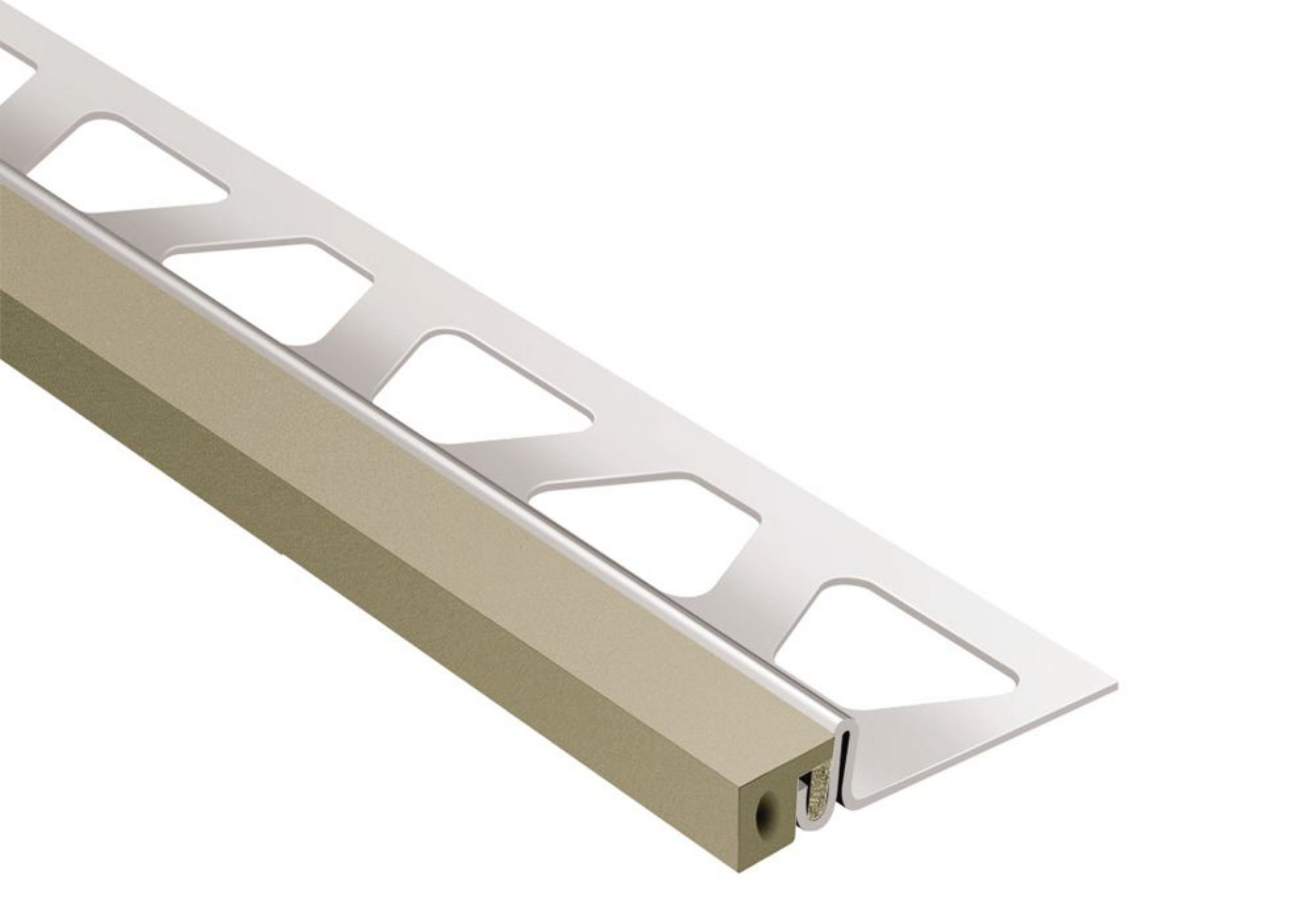 Schluter Dilex-Ksa 5/16" Inox V4A / Joint 3/8" Gris EKSA80G/V4A
