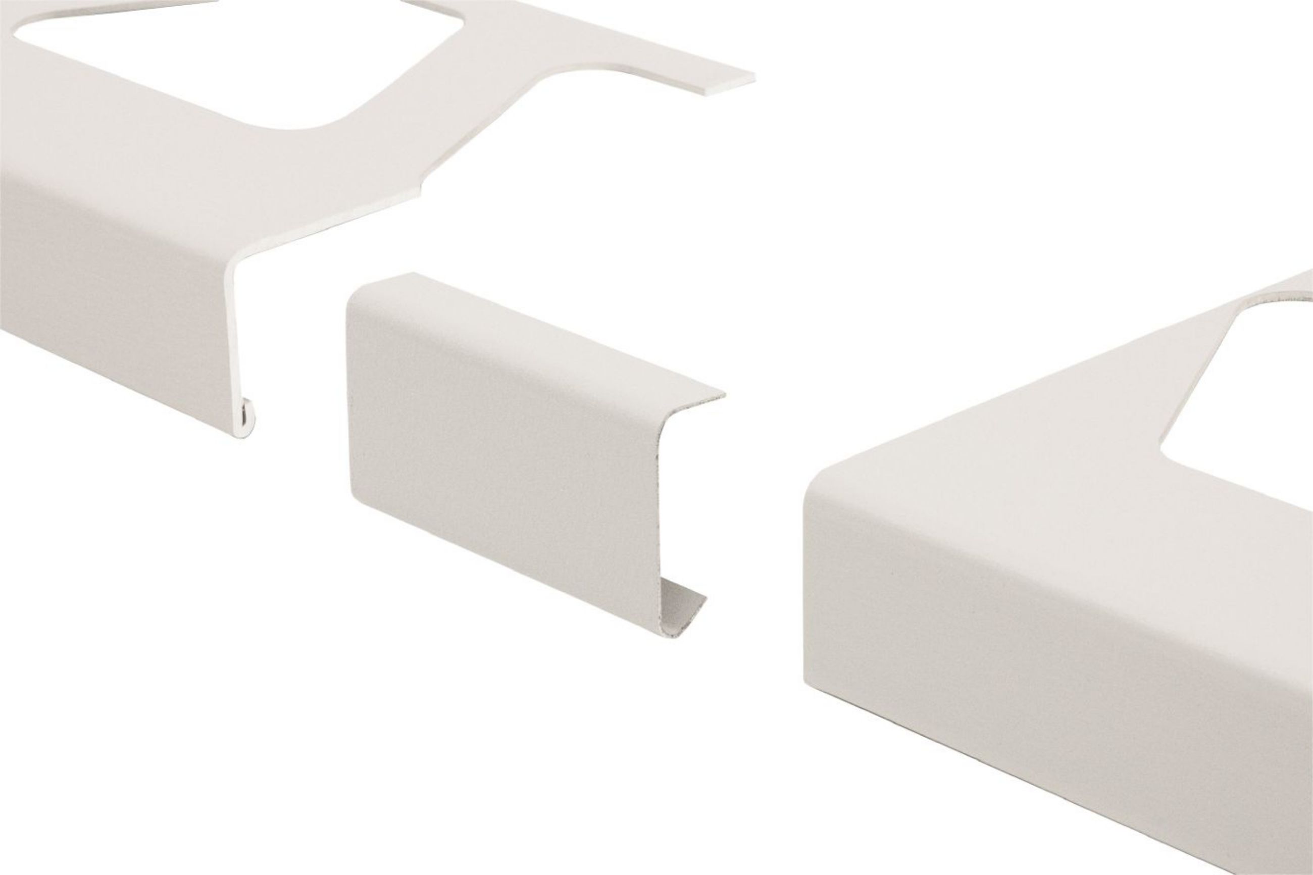 Schluter Bara-Rw Raccord 9/16" Alum Blanc Écl V/RW15BW