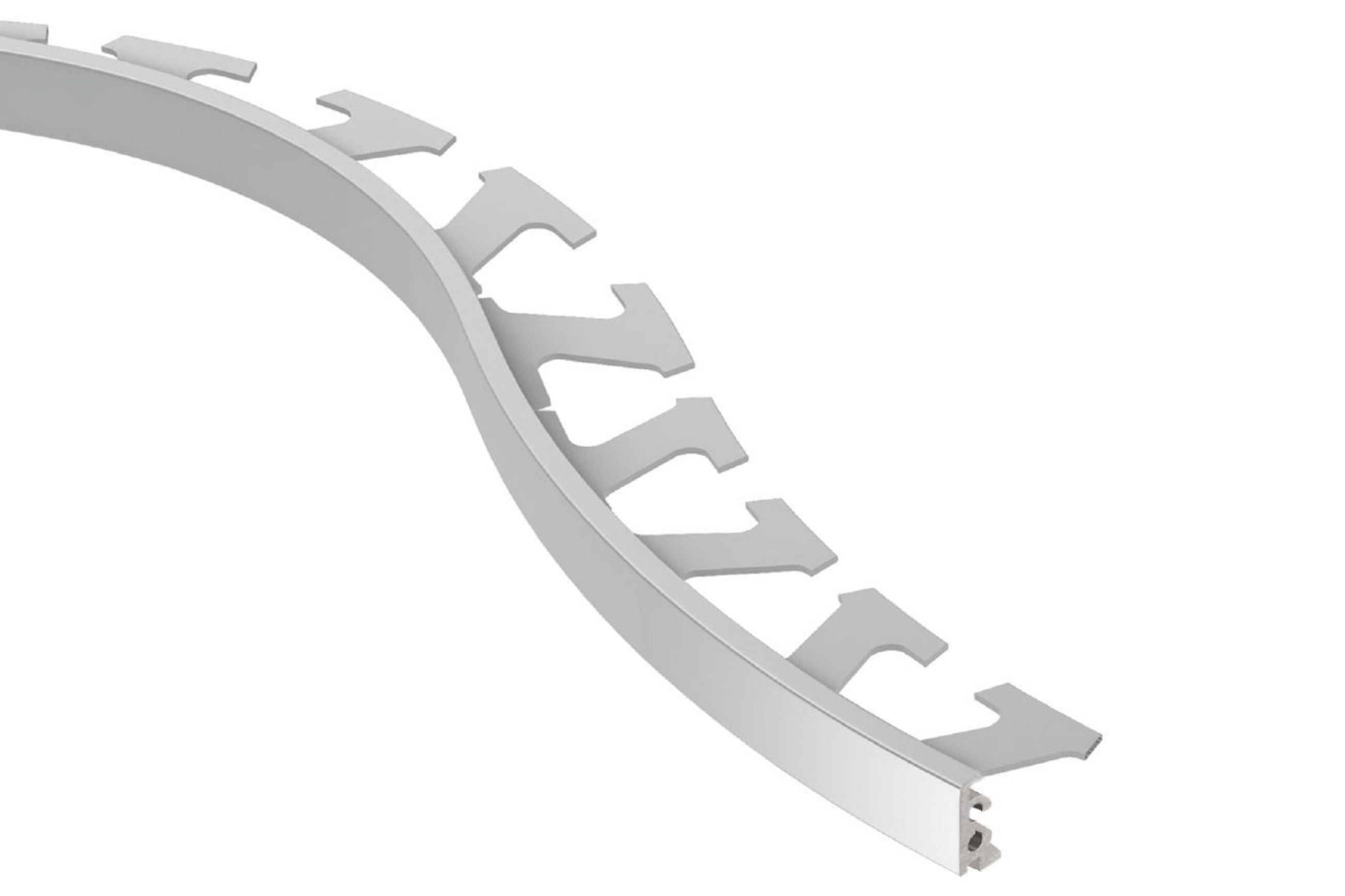 Schluter Jolly-Radius Profilé 5/16" Alum Mat 10' R/J80AE/300