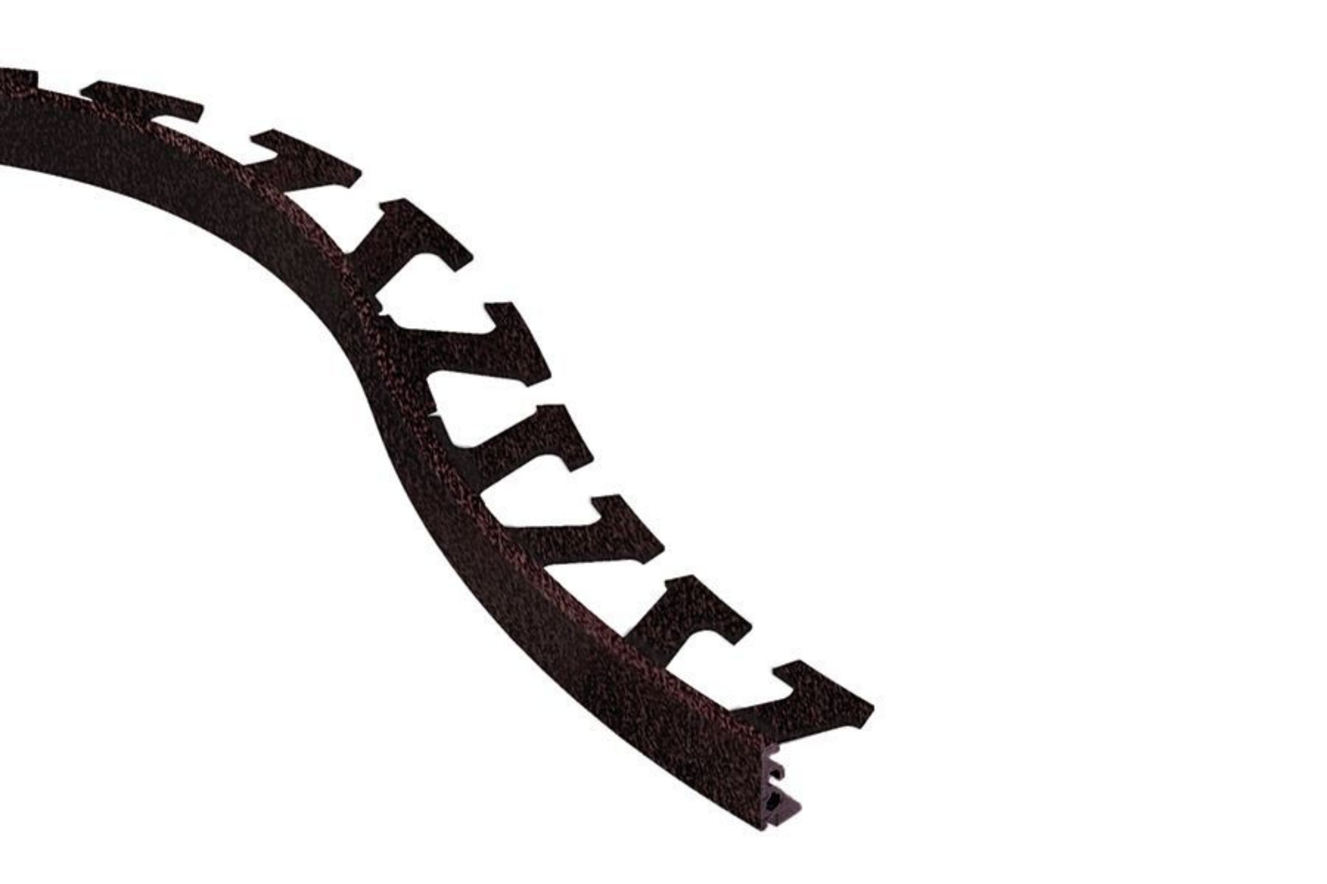 Schluter Jolly-Radius Profilé 1/4" Alum Bronze R/J60TSOB