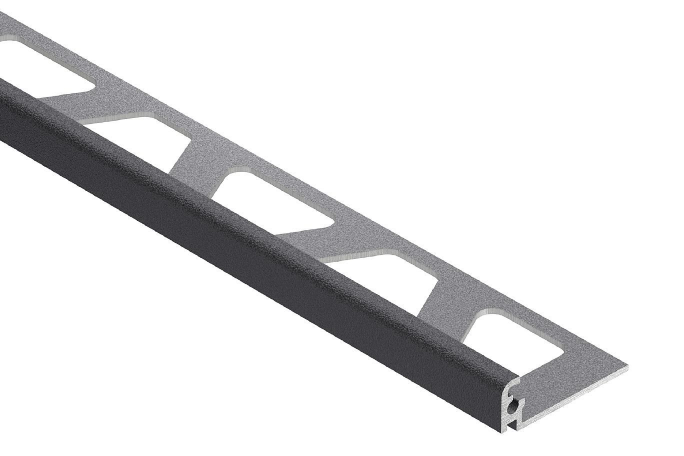 Schluter Jolly Profilé 7/16" Alum Anthracite Clair 10' J110TSLA/300