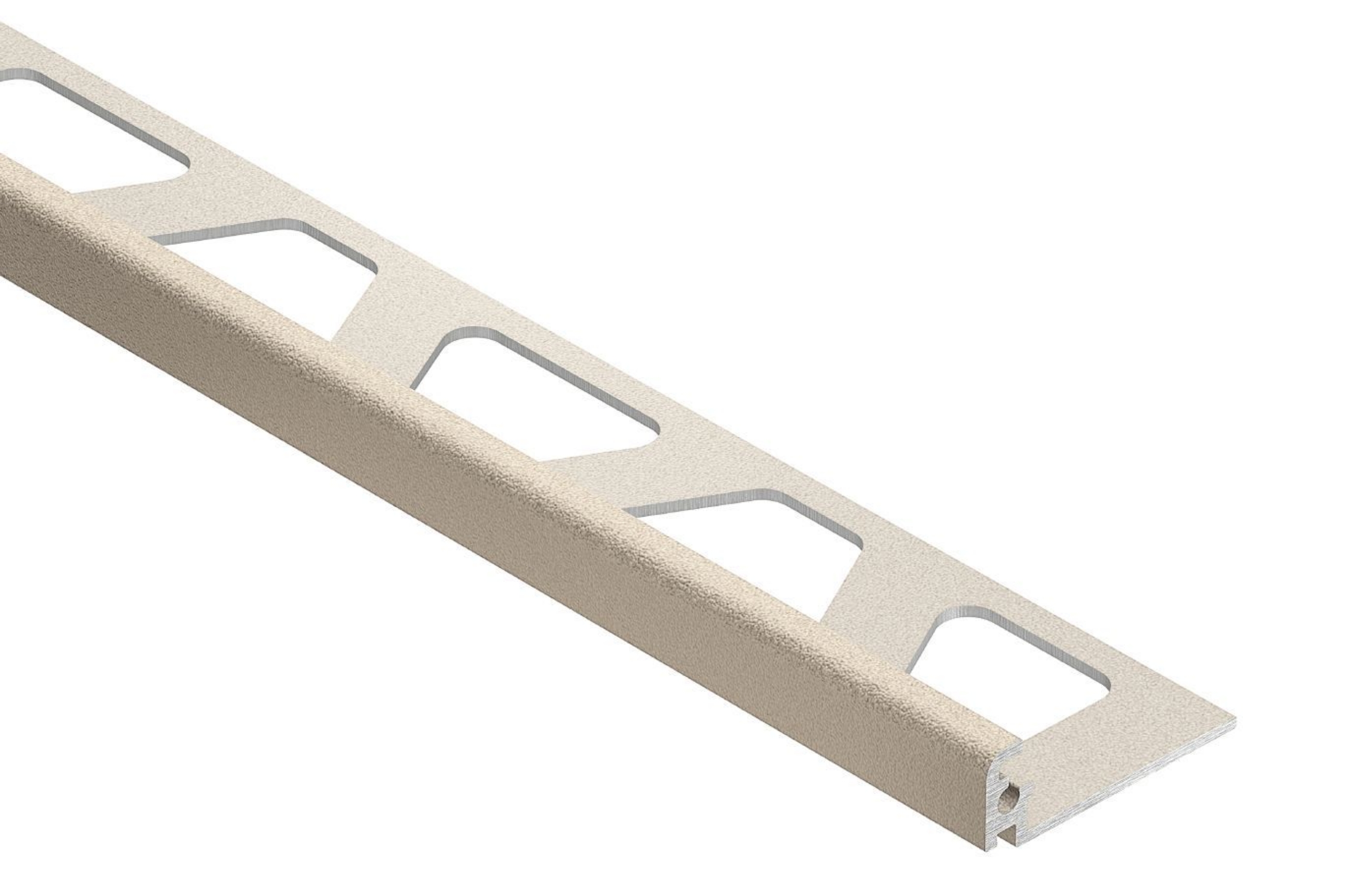 Schluter Jolly Profilé 1/4" Alum Ivoire 10' J60TSI/300