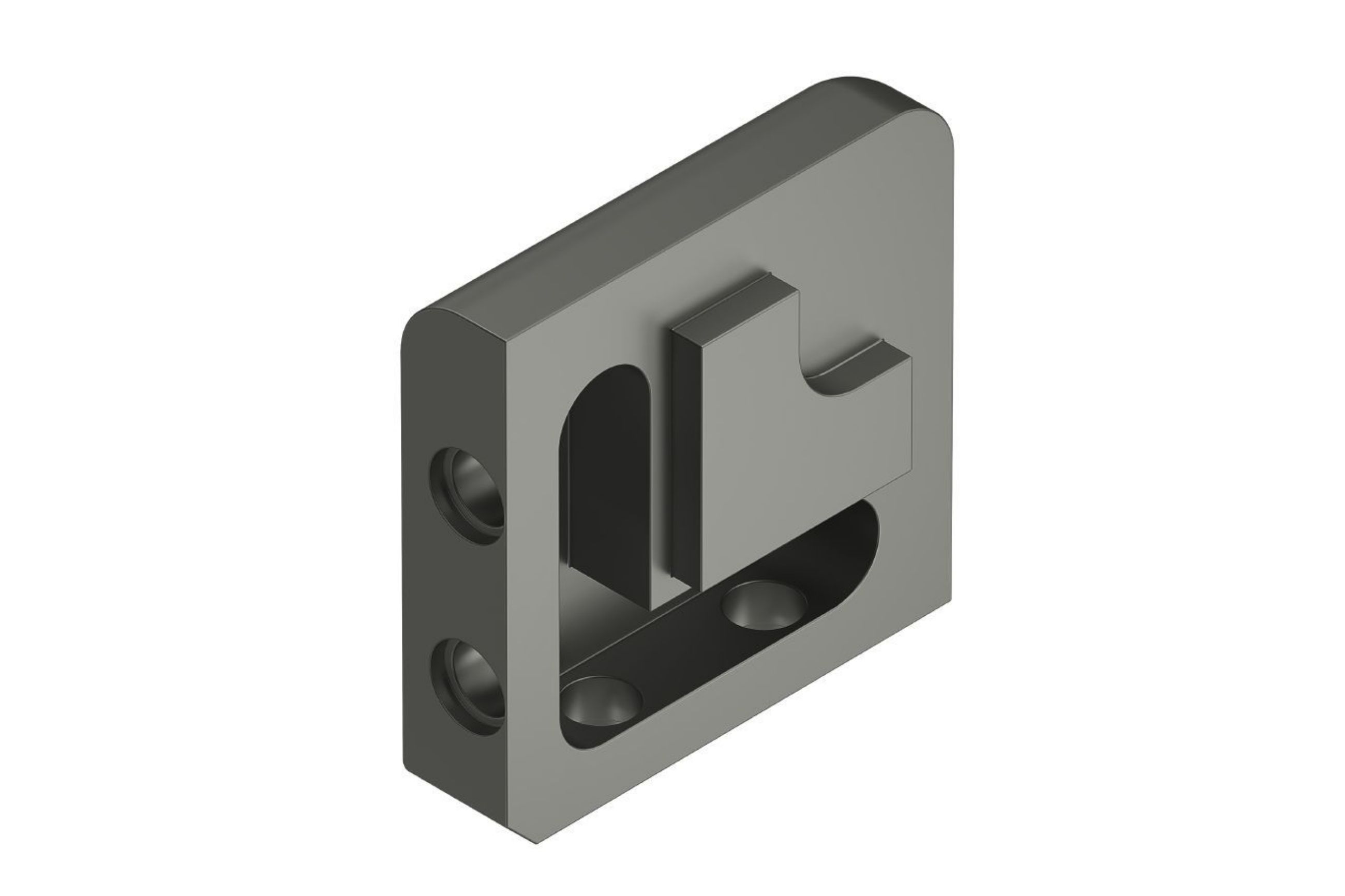Schluter Jolly Coin Ext 1/2" Alum Gris Métal EV/J125GM