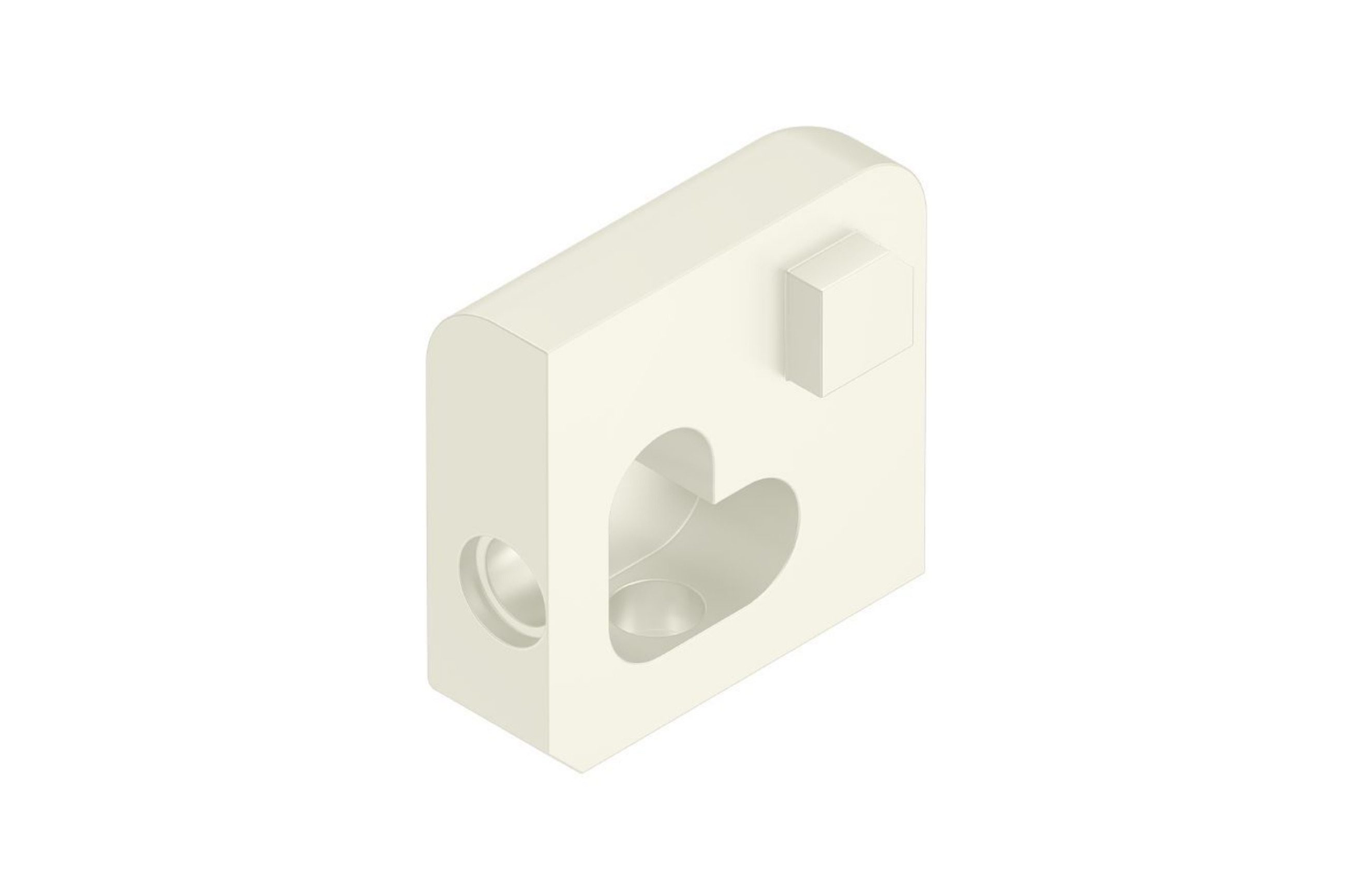 Schluter Jolly Coin Ext 3/8" Alum Blanc EV/J100W