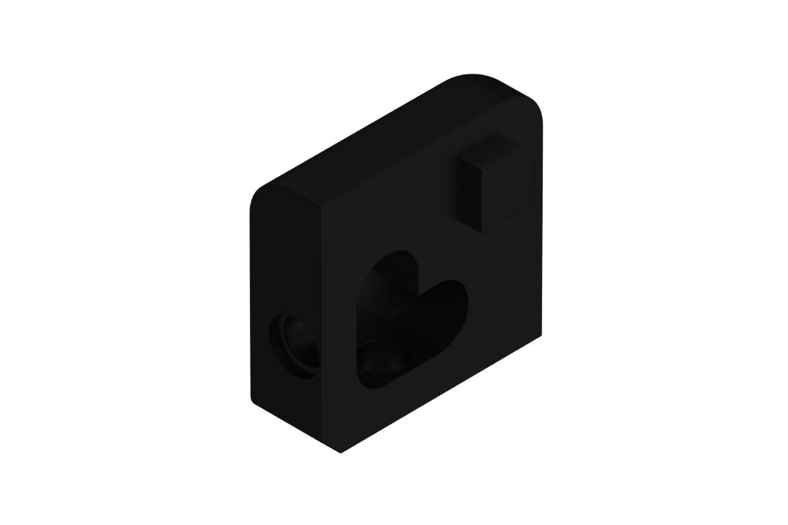 Schluter Jolly Coin Ext 3/8" Alum Noir EV/J100GS