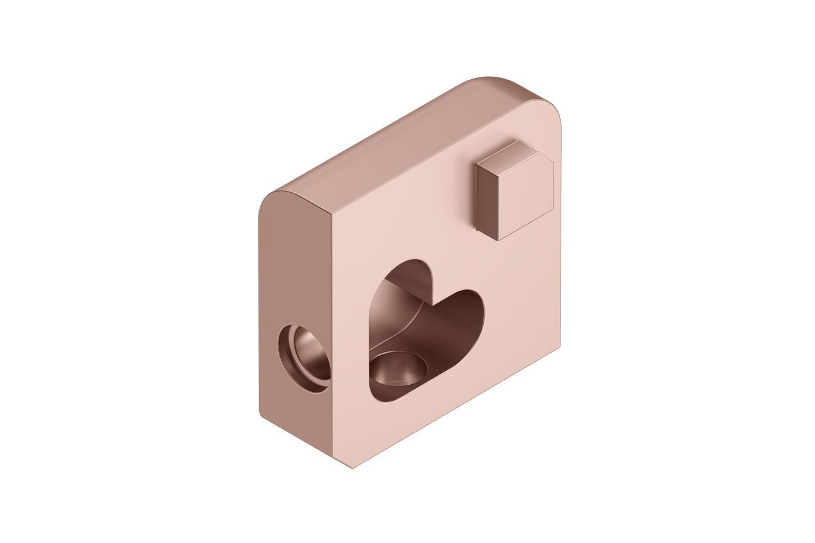 Schluter Jolly Coin Ext 1/4" Alum Cuivre Mat EV/J60AK