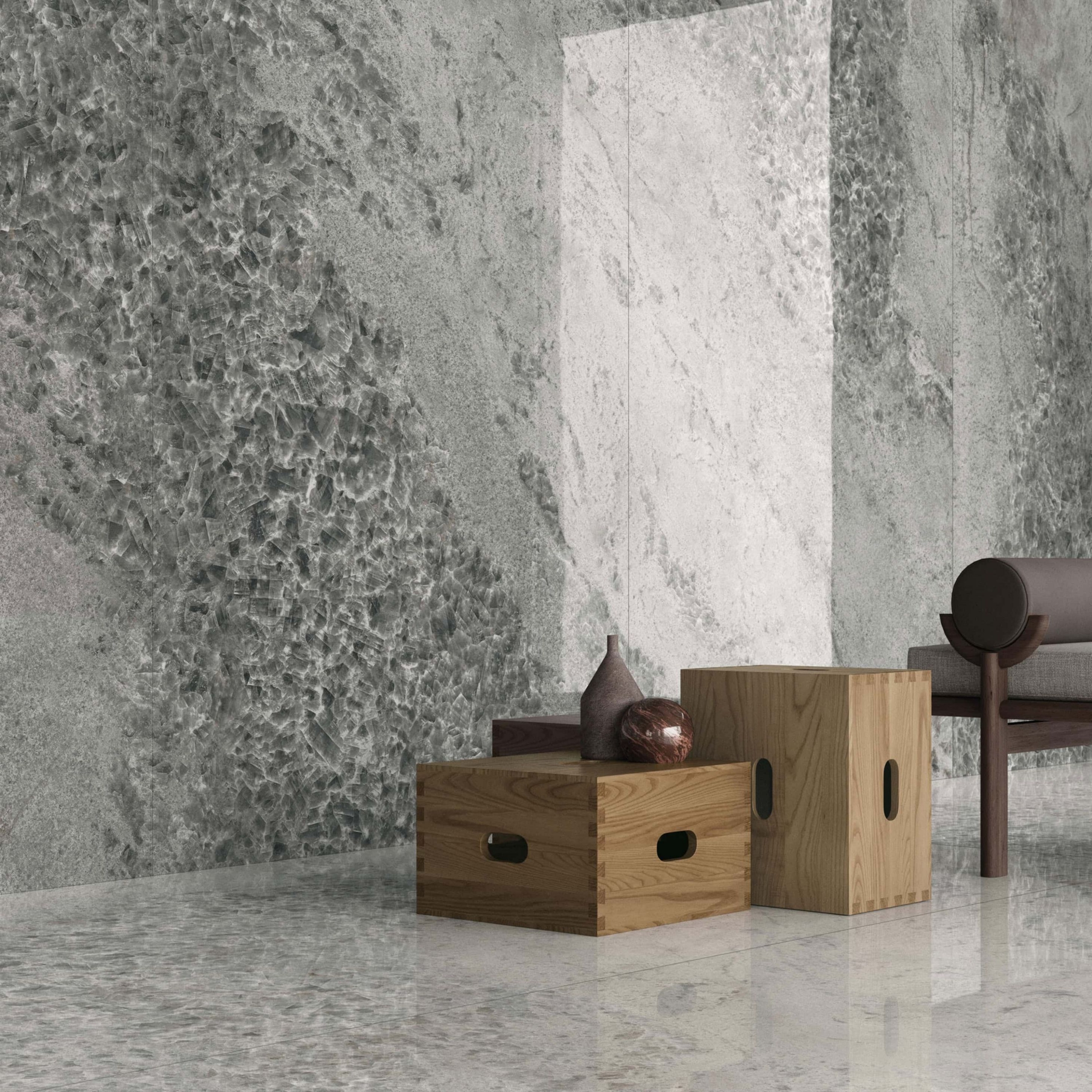 Crystal XL | Grey | 60" x 120" | Poli