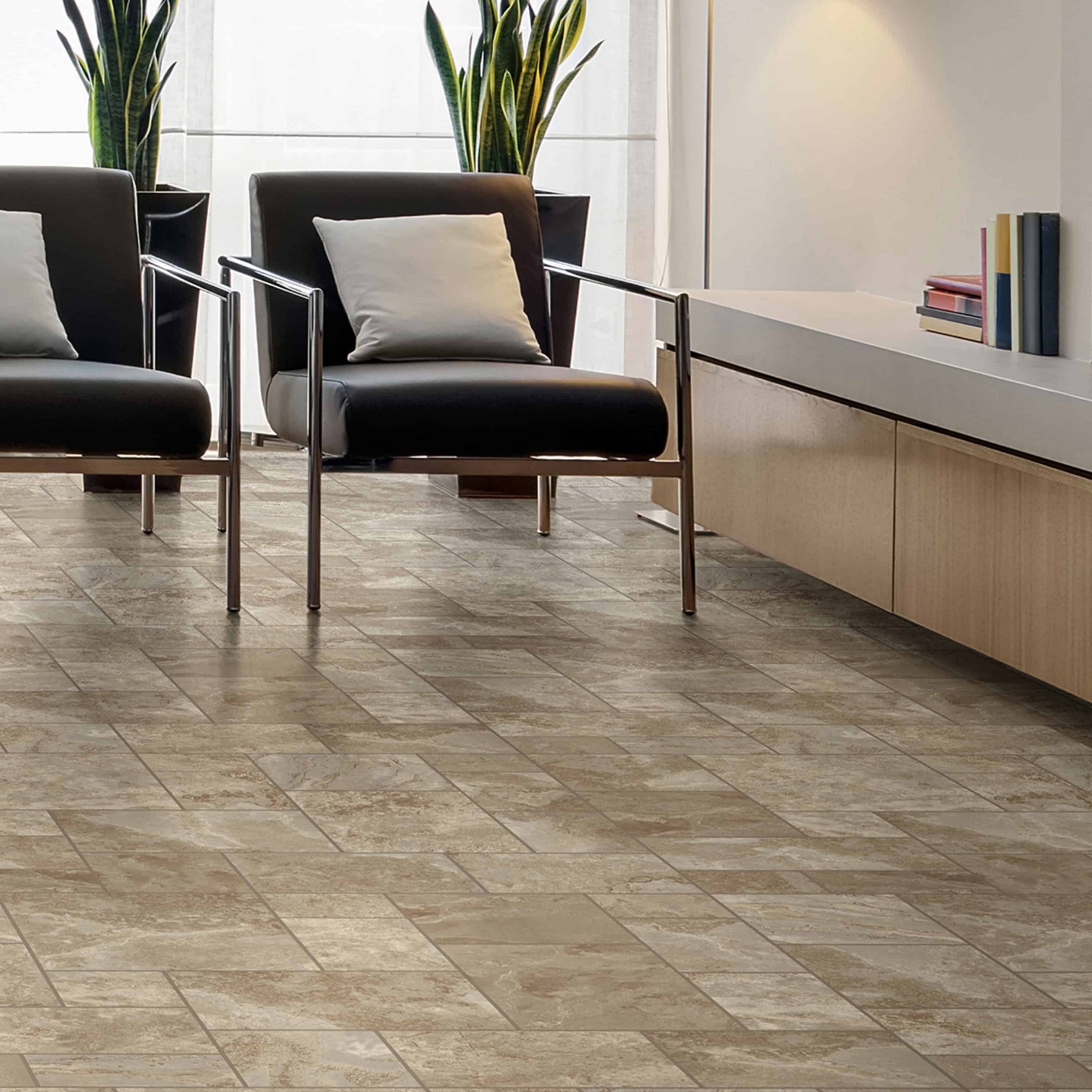 Terrace Paver | UP154 Warm Beige | Rouleau 12 pi