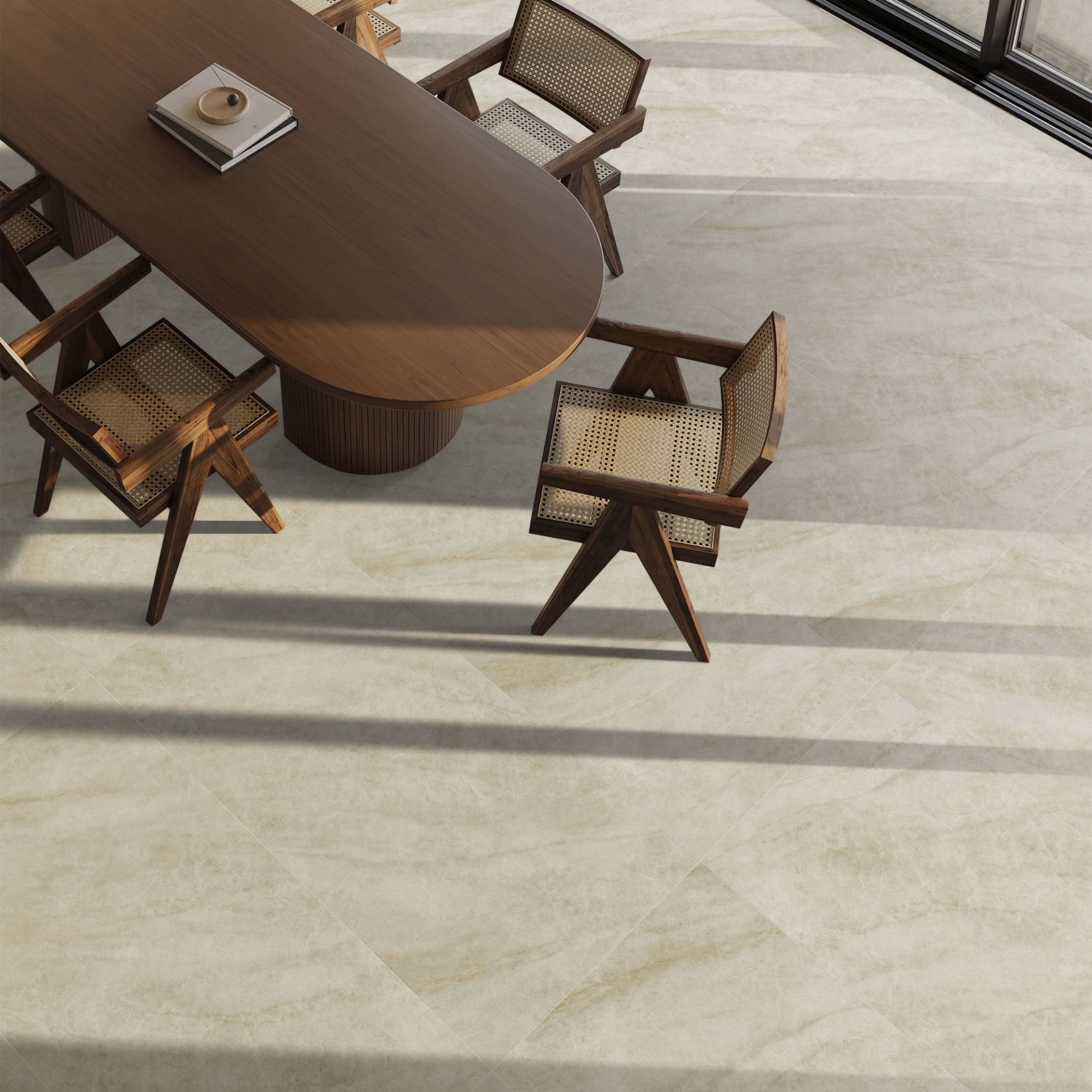 Taj Mahal | Greige | 24" x 48" | Mat