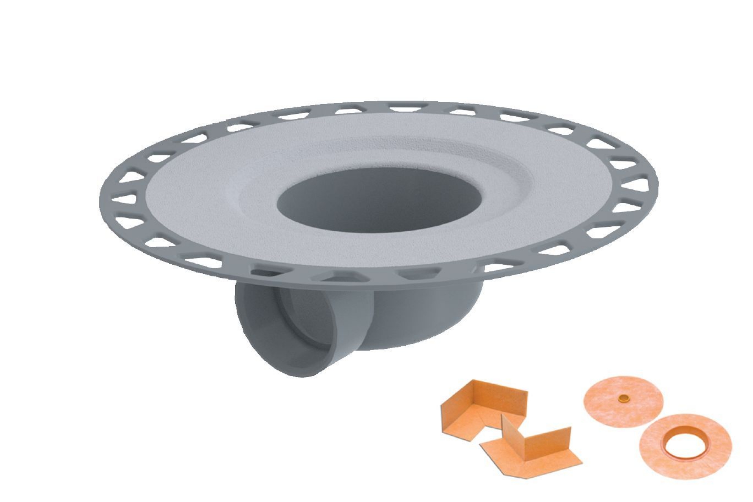 Image sur Kerdi-Drain-H KDH2/PVC/FL