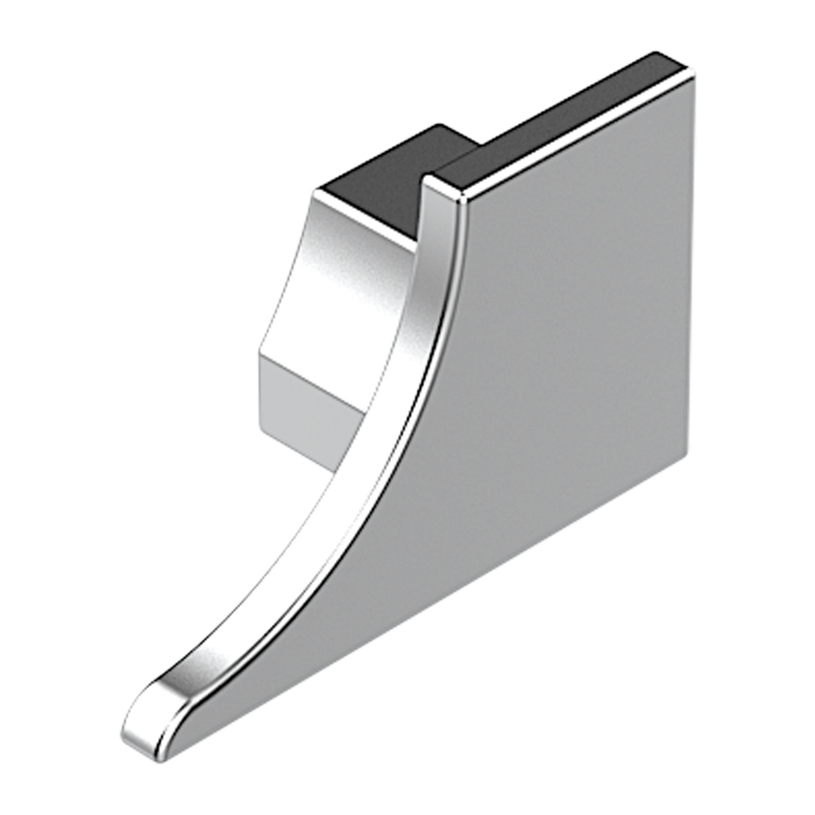 PROROUND Flush Cove-Shaped End Cap Left | Satin Silver